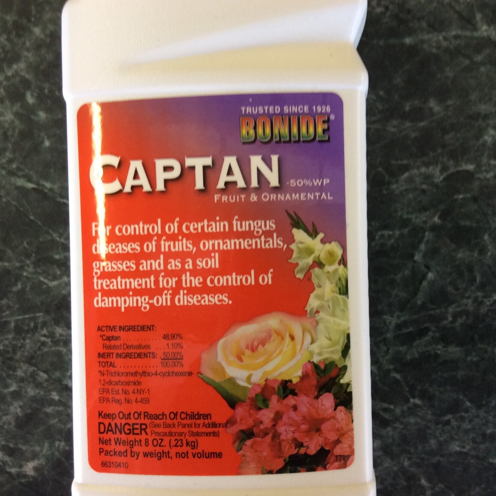 Captan 50% WP 8 oz.