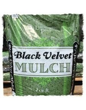 Mulch, Black Velvet 2 cf.