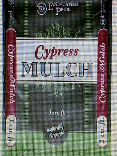 CYPRESS MULCH, 3 CUBIC FOOT BAG