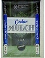 CEDAR MULCH, 2 CUBIC FOOT BAG