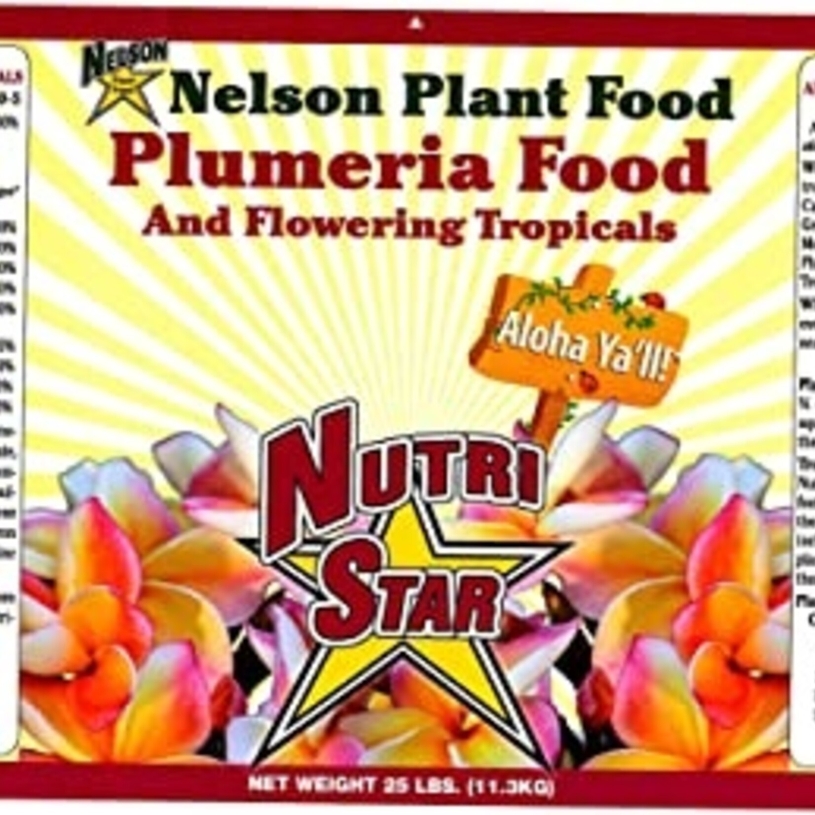 NELSONS, 'PLUMERIA FERTILIZER' 4LBS