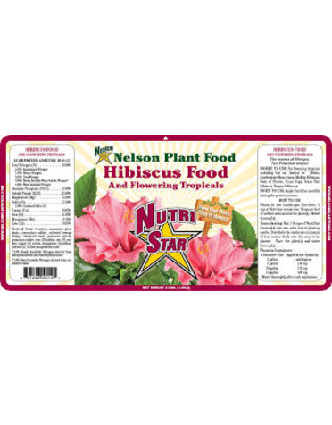 NELSONS, 'HIBISCUS FERTILIZER' 4LBS