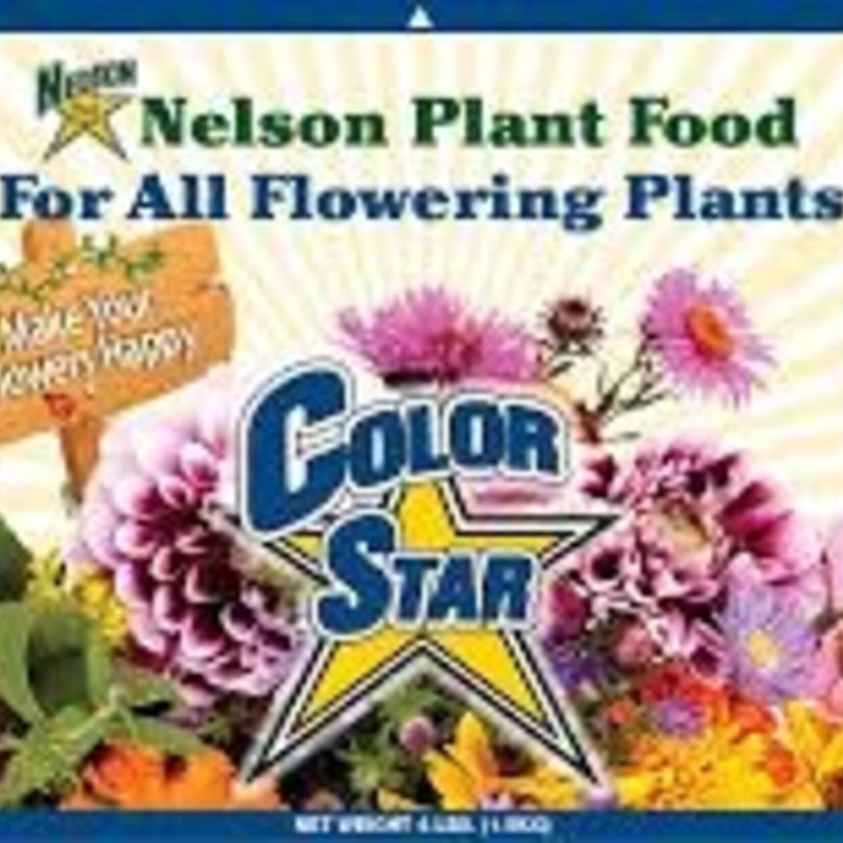 NELSONS, 'COLOR STAR', FERTILIZER 4LBS