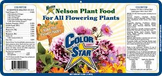 NELSONS, 'COLOR STAR', FERTILIZER, 12.5LBS
