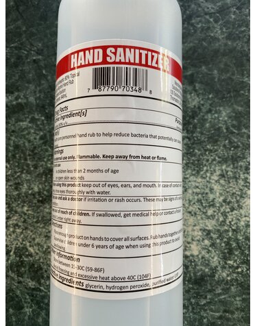 Hand Sanitizer Qt.