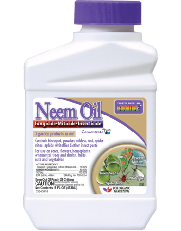 BONIDE, 'NEEM OIL CONCENTRATE' 16OZ