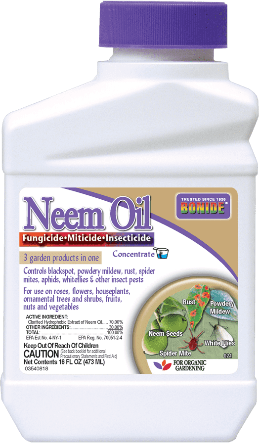 BONIDE, 'NEEM OIL CONCENTRATE' 16OZ