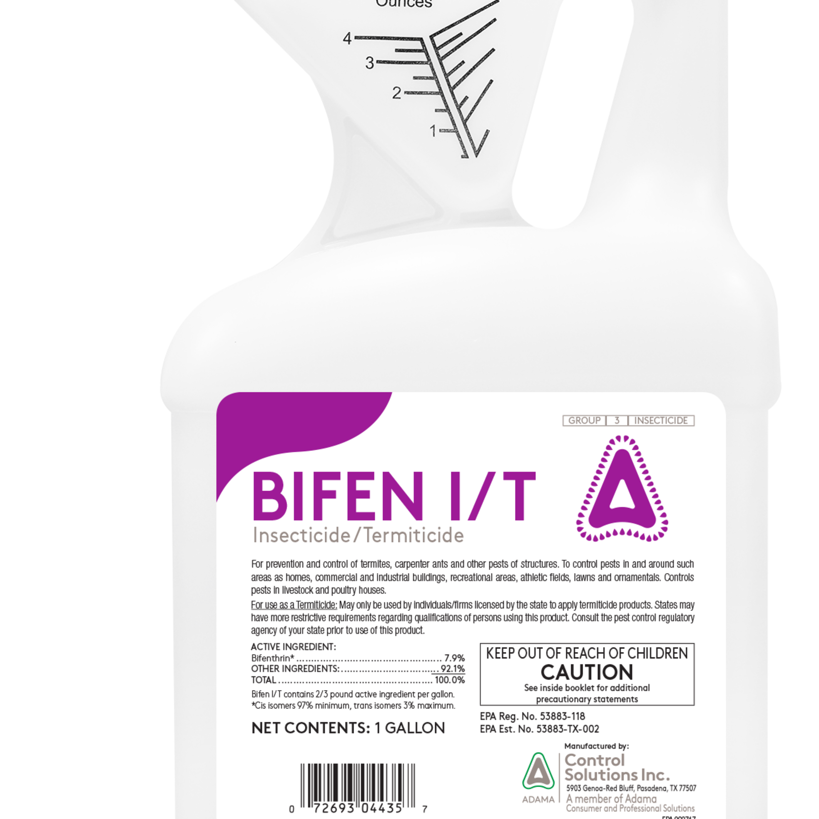Bifenthrin 1 pt. 7.9%  concentrate