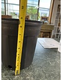 Black Plastic Nursery Growing  Pot, 2 gal.