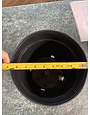 Black Plastic Nursery Growing  Pot, 2 gal.