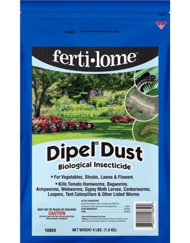 FERTI-LOME, 'DIPEL DUST' 4LBS