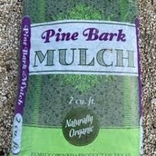 PINE BARK MULCH, 2 CUBIC FOOT BAG