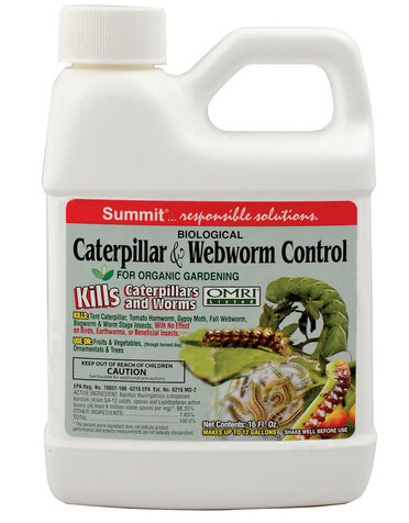 SUMMIT, 'CATERPILLAR & SOD WEBWORM ORGANIC BT 16 OZ