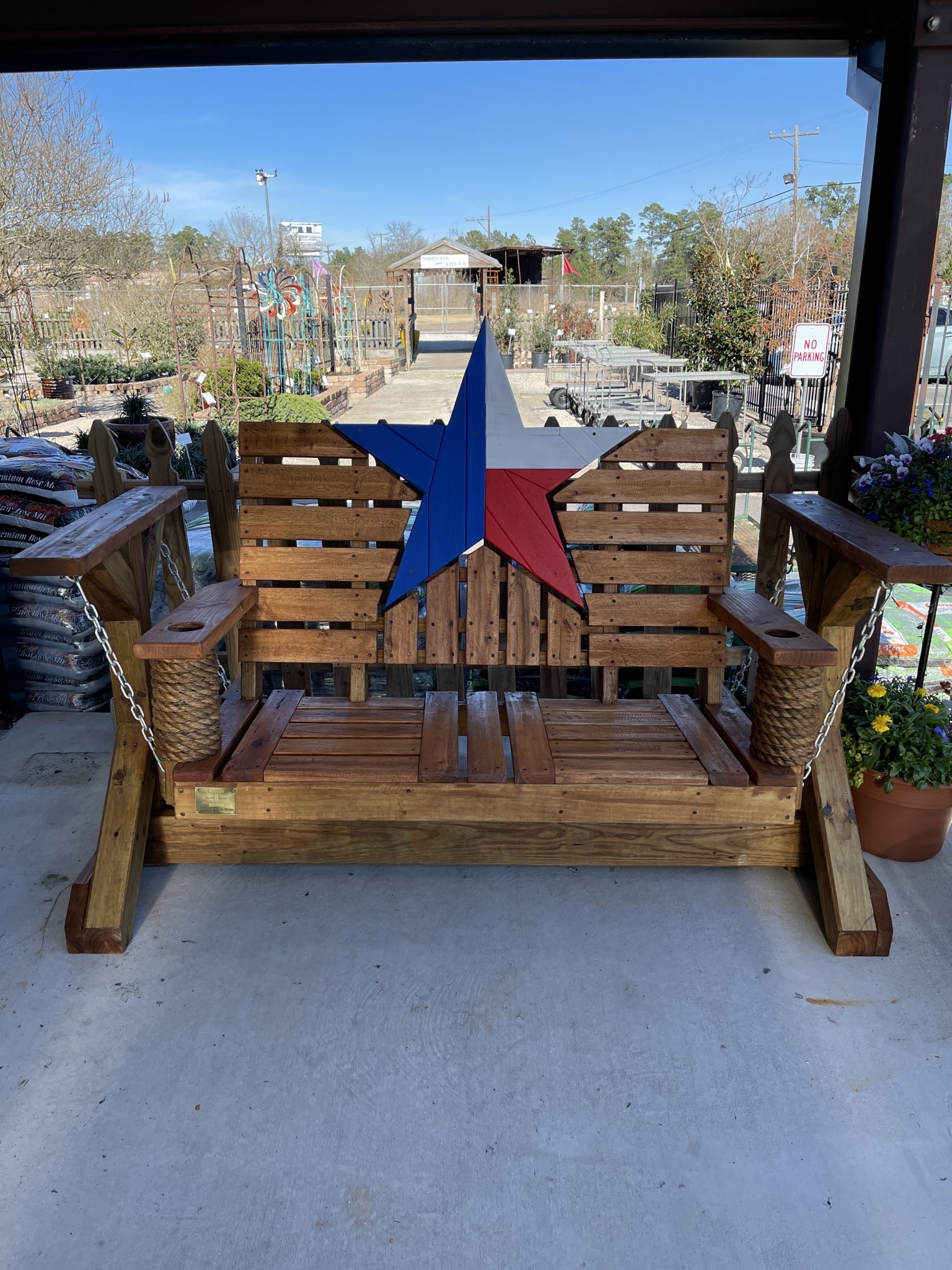 Texas Star Glider (painted)