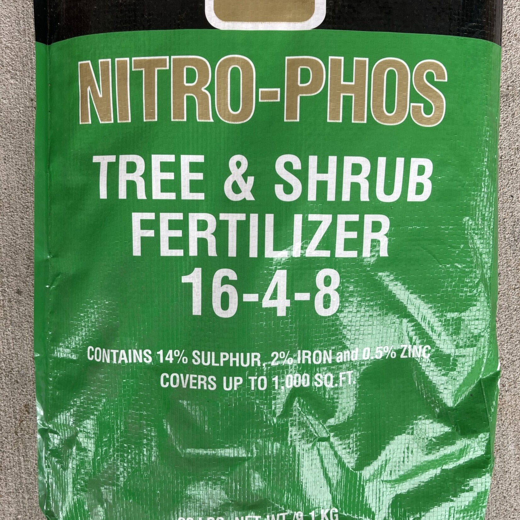 NITRO PHOS, 'TREE & SHRUB FERTILIZER' 20LBS