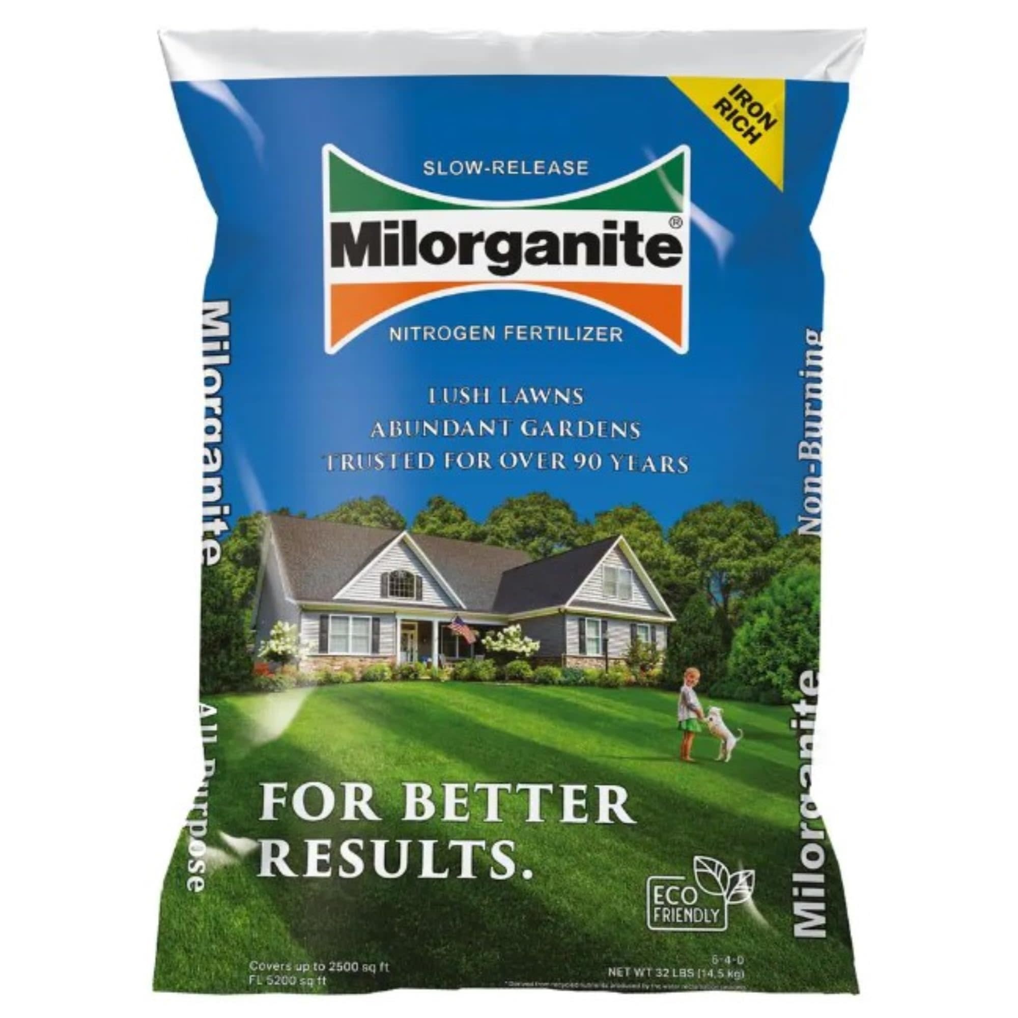 MILORGANITE, '32LBS'