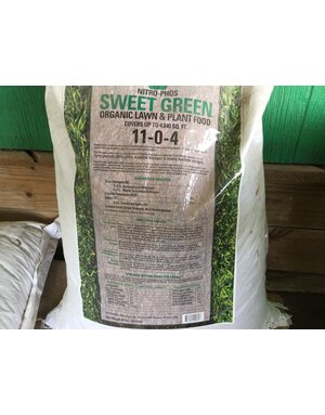 NITRO PHOS, 'SWEET GREEN LAWN FERTILIZER' 44LBS