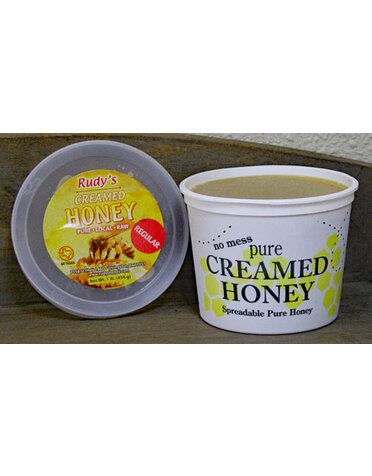 RUDY'S HONEY, 1 LB CREAMED HONEY