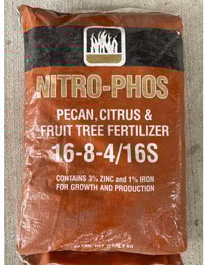 NITRO PHOS, 'CITRUS & PECAN FERTILIZER, 20 LB.