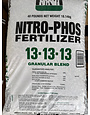 NITRO PHOS, '13-13-13 FERTILIZER' 40LBS