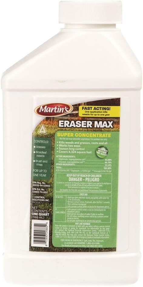 MARTINS, 'ERASER MAXX SUPER CONC. 1 qt.