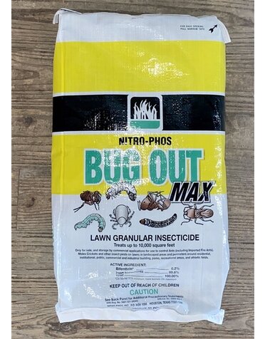 NITRO PHOS, 'BUG OUT MAX BUGOUT' 20LBS (UP TO 10,000 SQ FT)