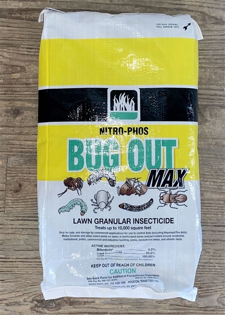NITRO PHOS, 'BUG OUT MAX BUGOUT' 20LBS (UP TO 10,000 SQ FT)