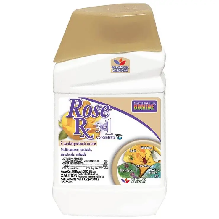 BONIDE, 'ROSE RX CONCENTRATE' 16OZ