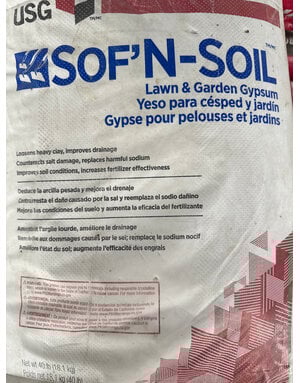 GYPSUM 'LAWN AND GARDEN'  40 lb.