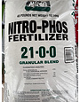 21-0-0 LAWN FERTILIZER WITH 24% SULFUR, 40 LB BAG