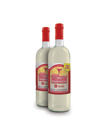 SWEET NECTAR' DYE FREE HUMMINGBIRD NECTAR RTU 750ML.