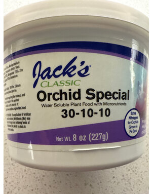 JACK'S, 'ORCHID SPECIAL FERTILIZER' 8OZ