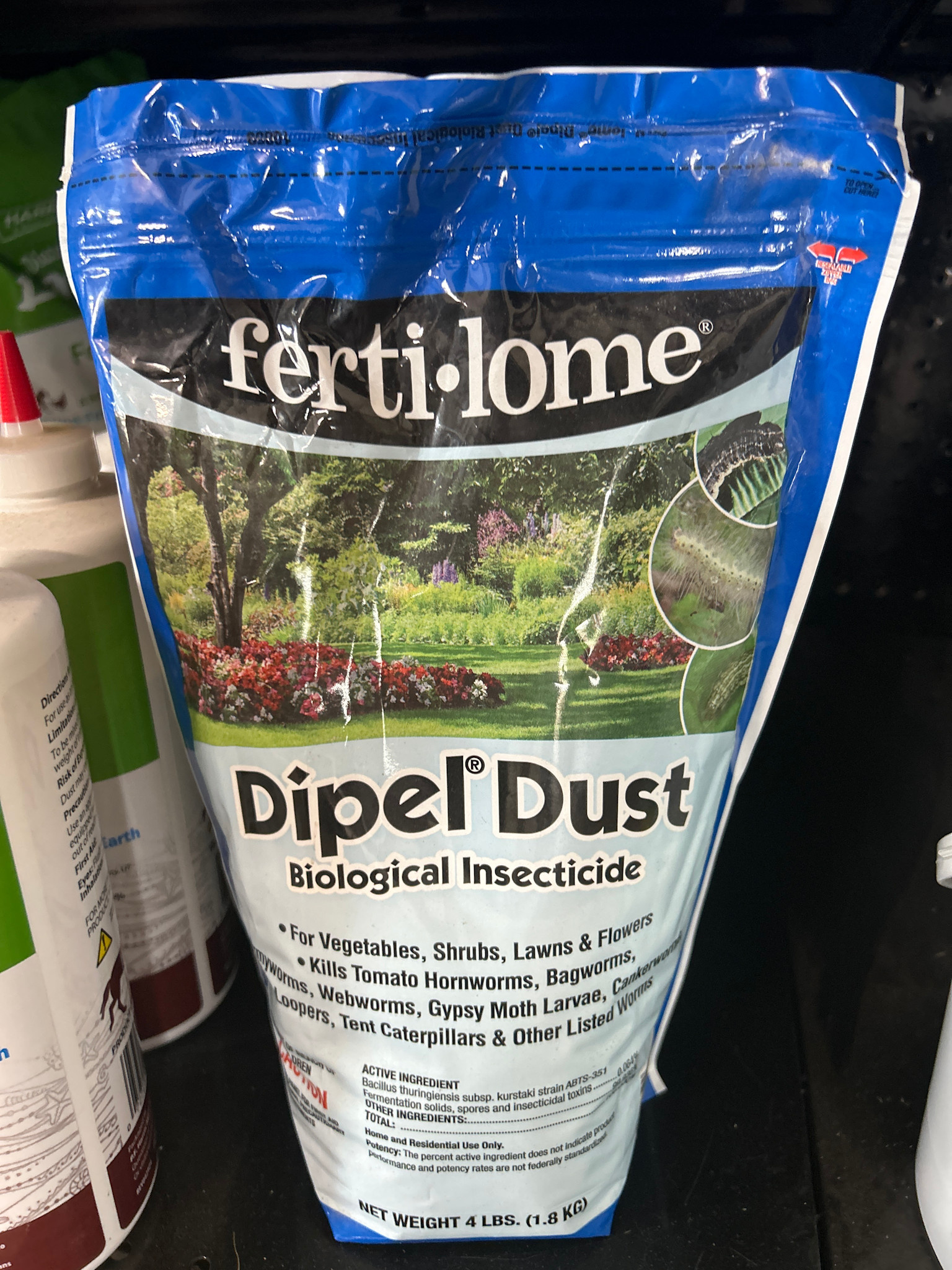 FERTI-LOME, 'DIPEL DUST' 4LBS