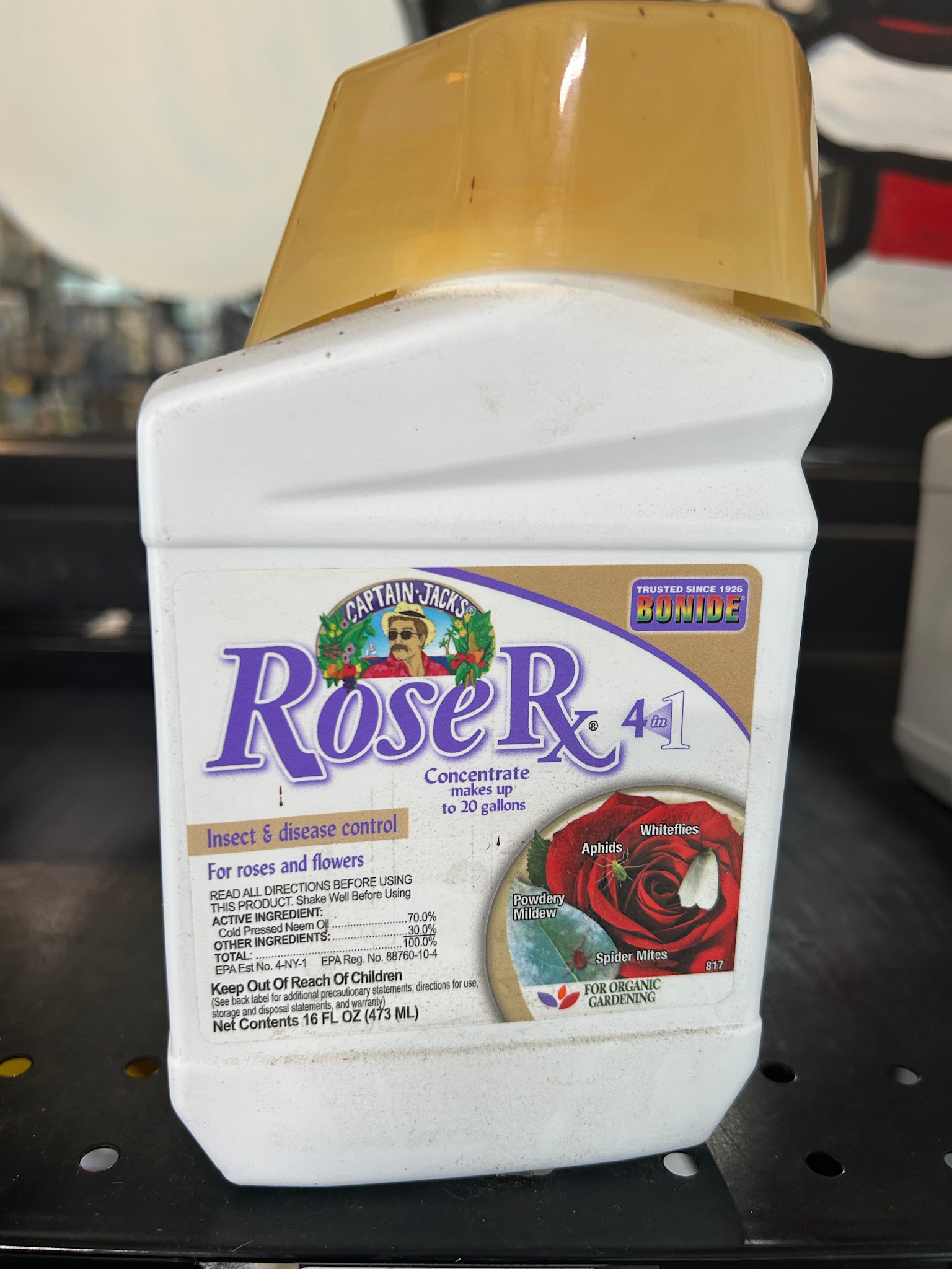 BONIDE, 'ROSE RX CONCENTRATE' 16OZ