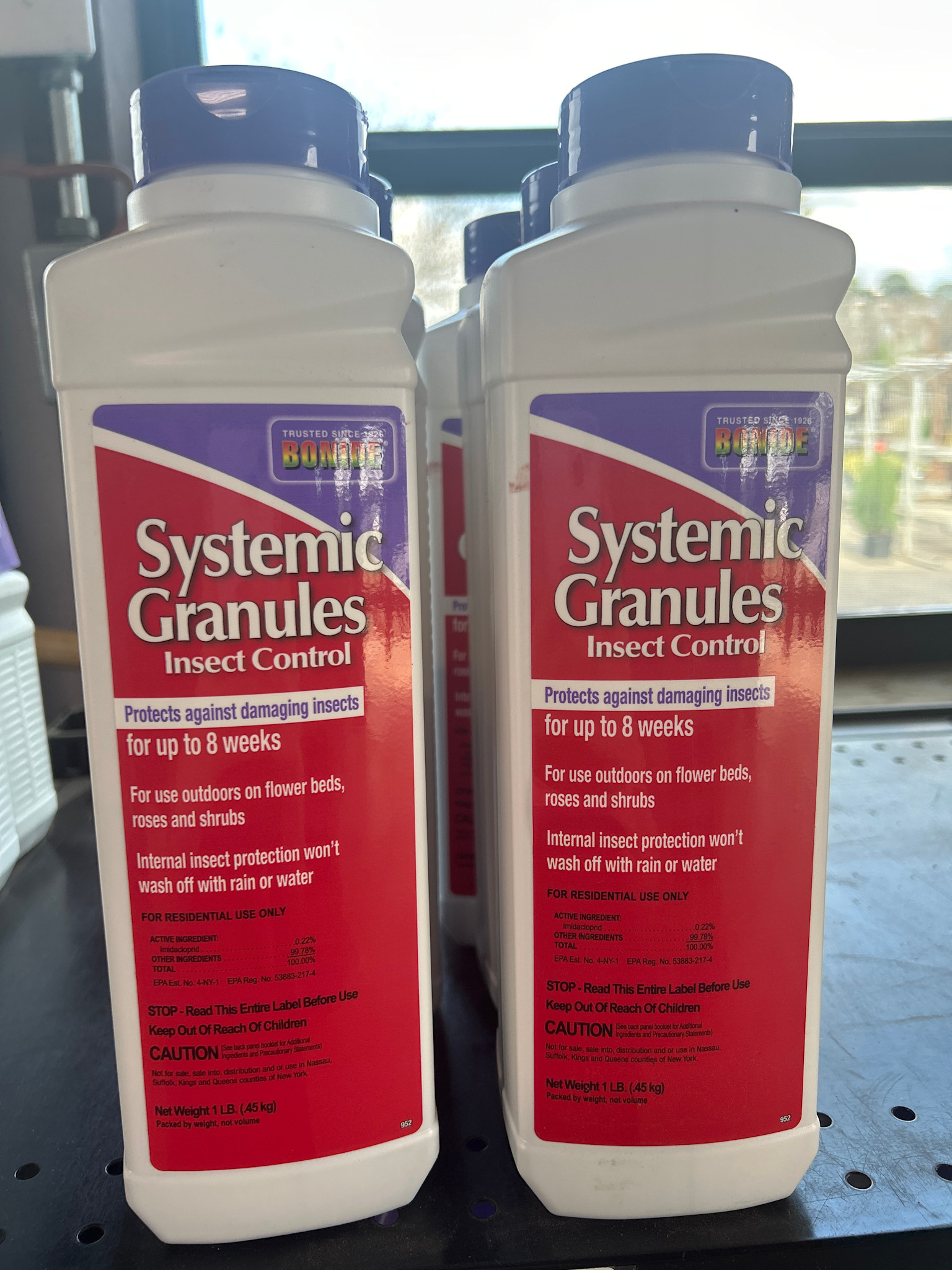 BONIDE. 'SYSTEMIC GRANULES INSECT CONTROL' 1LB