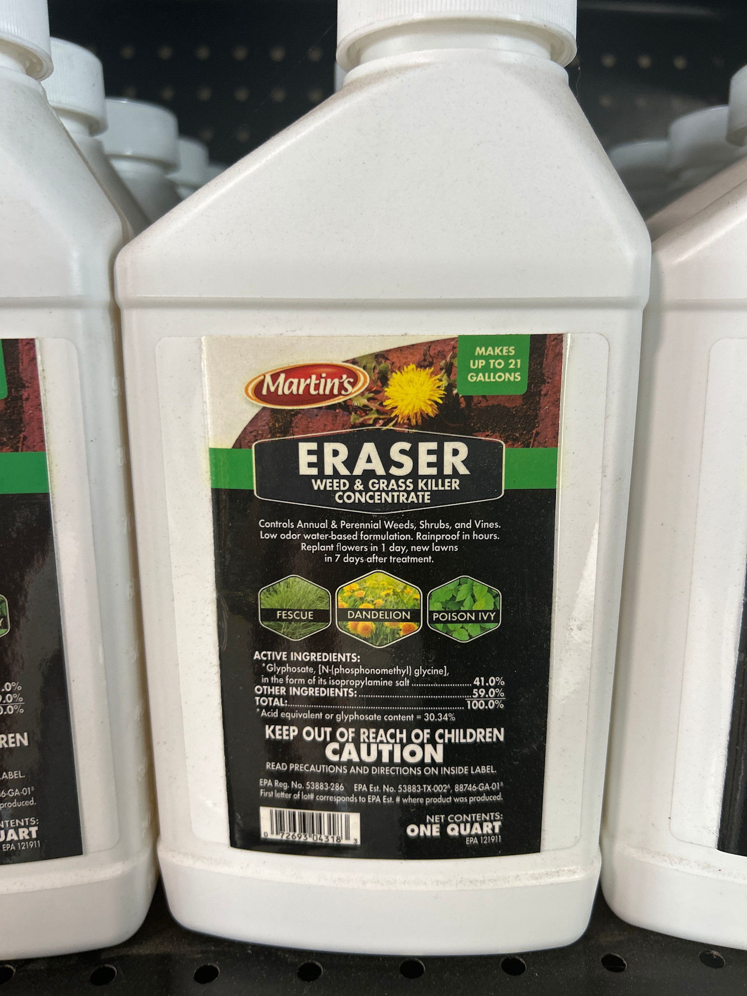 MARTINS, 'ERASER CONC. 1 qt.