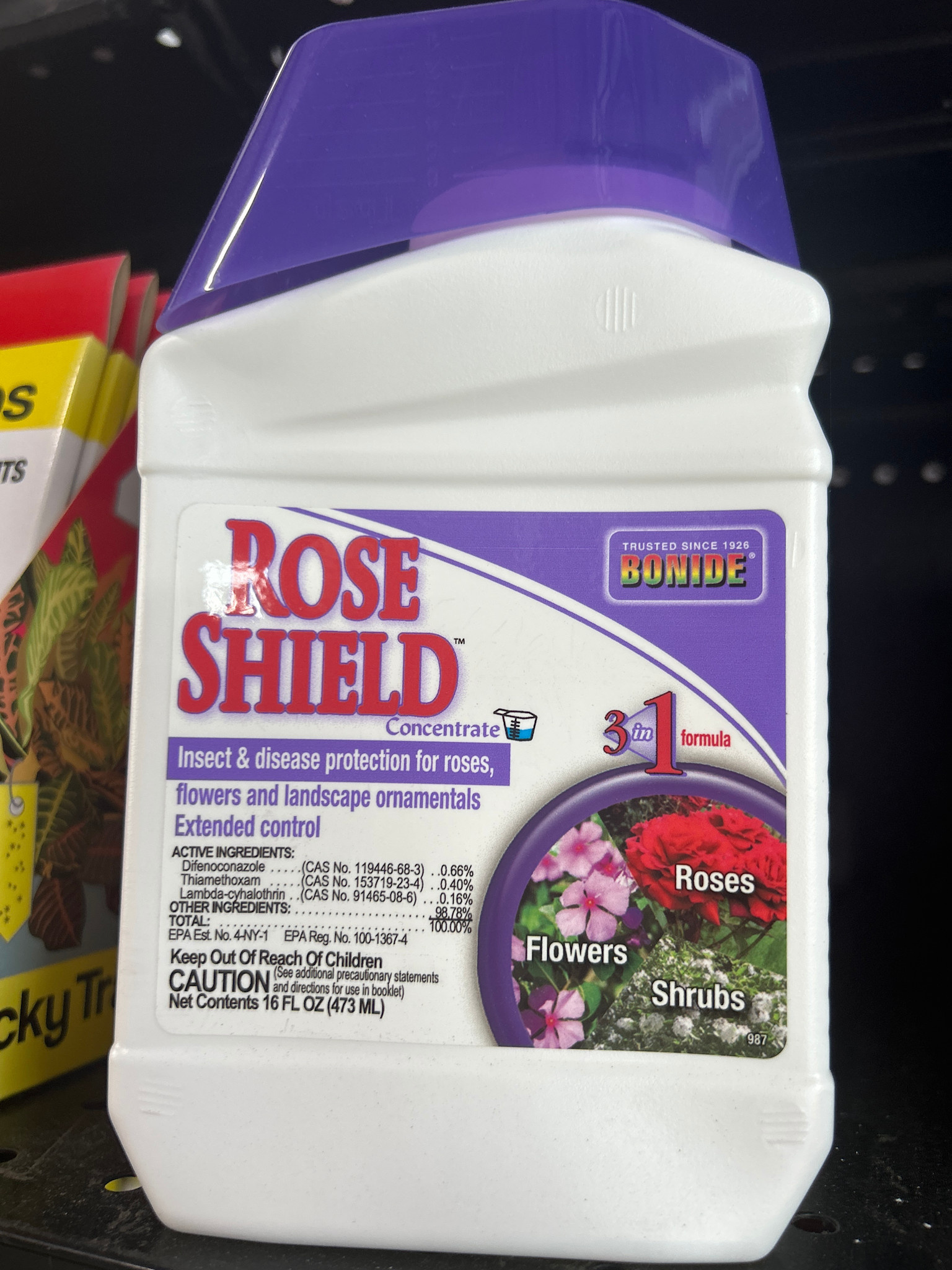 BONIDE, 'ROSE SHIELD CONCENTRATE' 1PT