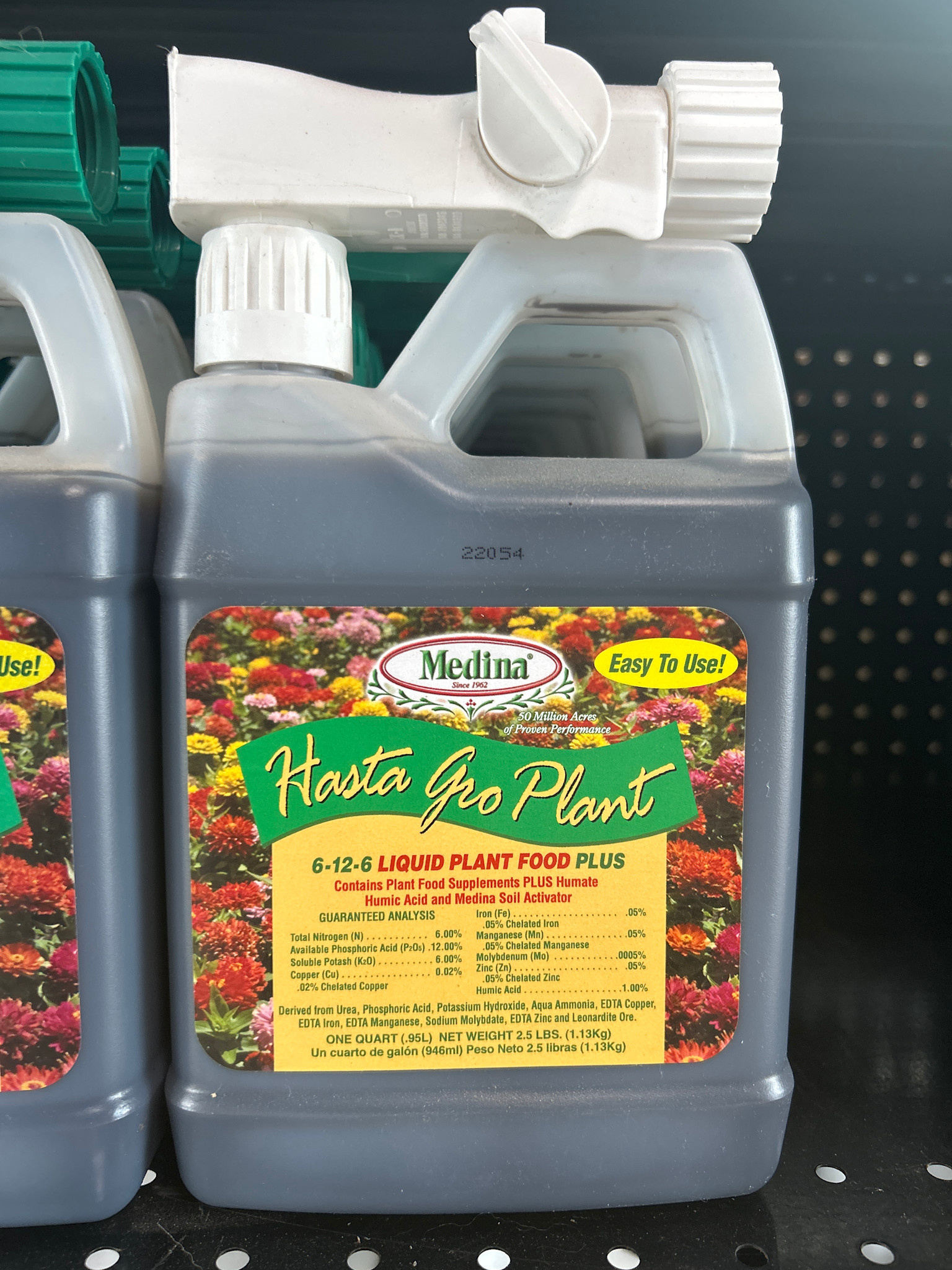 MEDINA, 'HASTA GRO PLANT' RTS QT