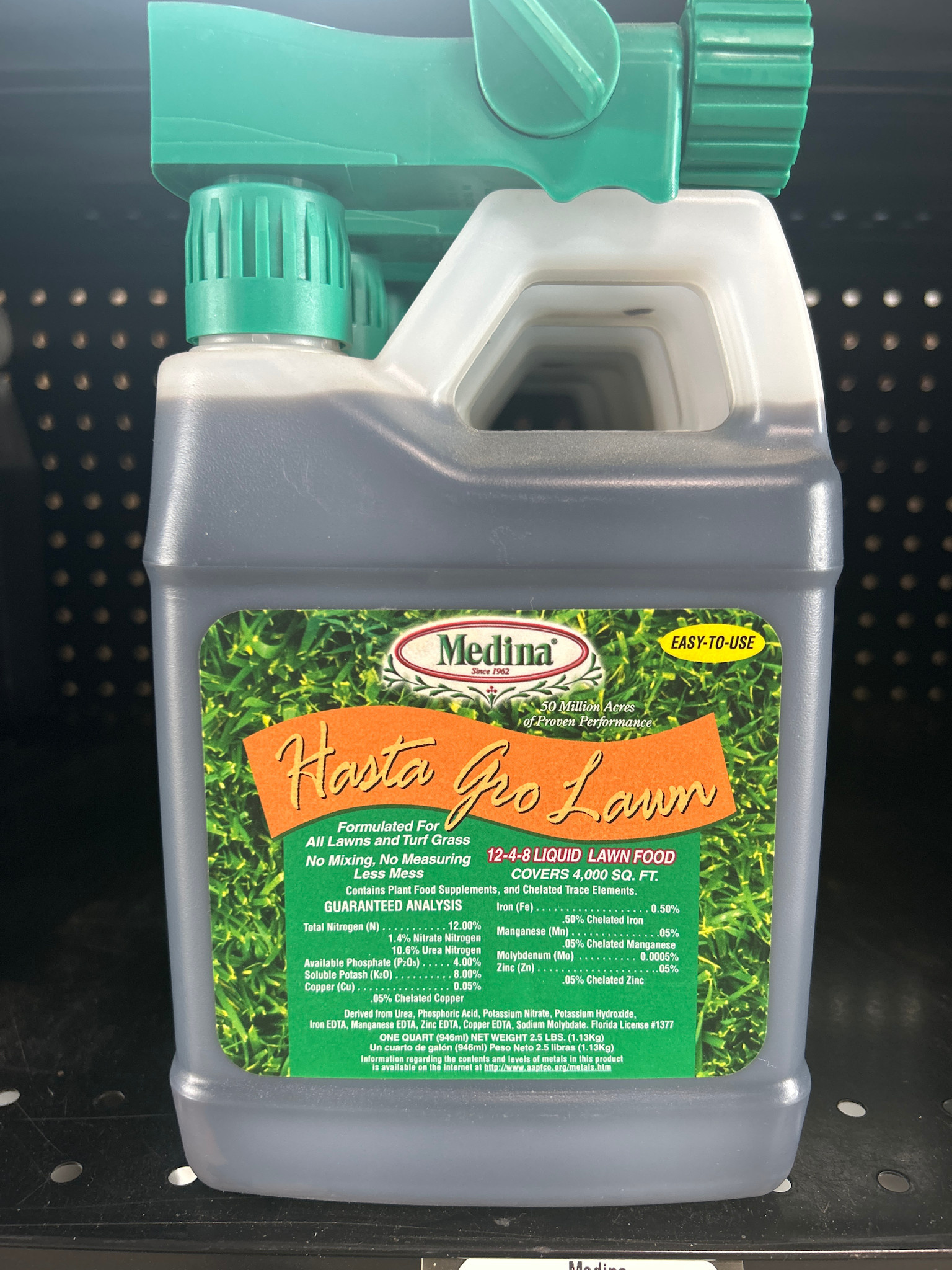 MEDINA, 'HASTA GRO LAWN' RTS QT