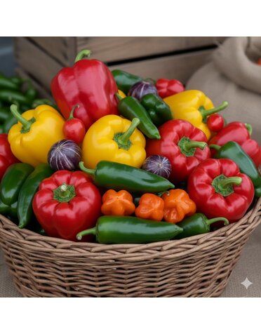 PEPPERS, 4" $2.99 ea. NOT SOLD ONLINE