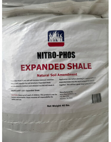 EXPANDED SHALE, 40 LB.