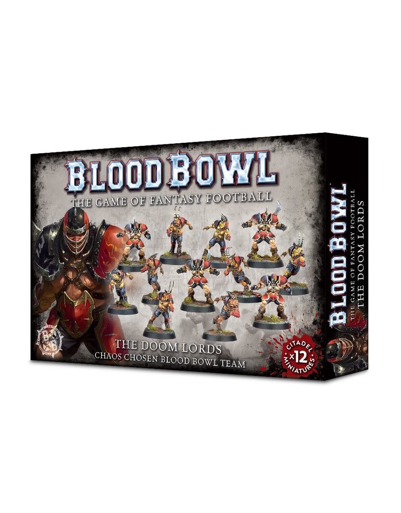 Games Workshop Blood Bowl: Chaos Chosen Team - The Doom Lords