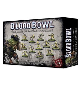 Games Workshop Blood Bowl: Goblin Team - The Scarcrag Snivellers