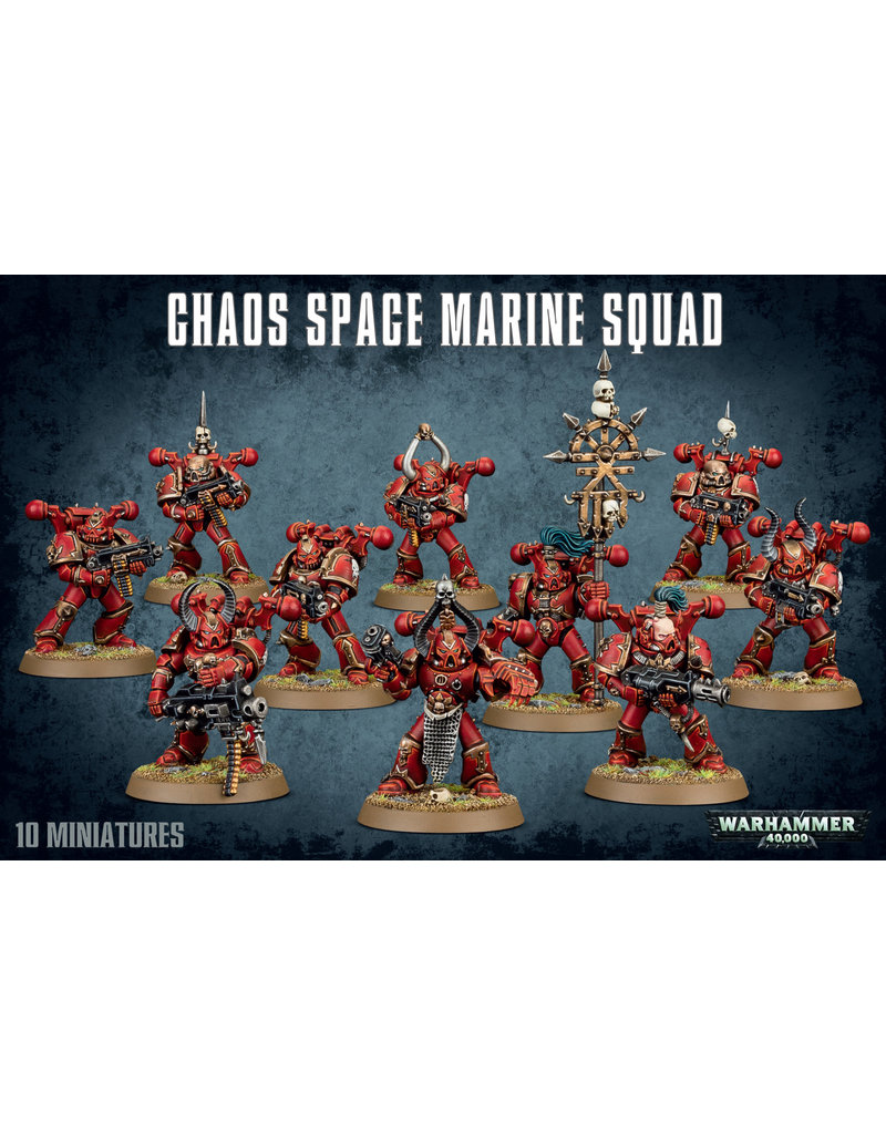 Games Workshop Chaos Space Marines: Chaos Space Marines or Legionaries