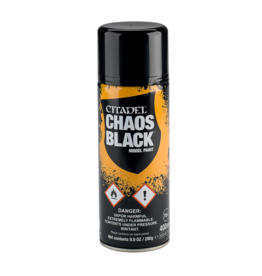 Games Workshop Citadel Spray: Chaos Black