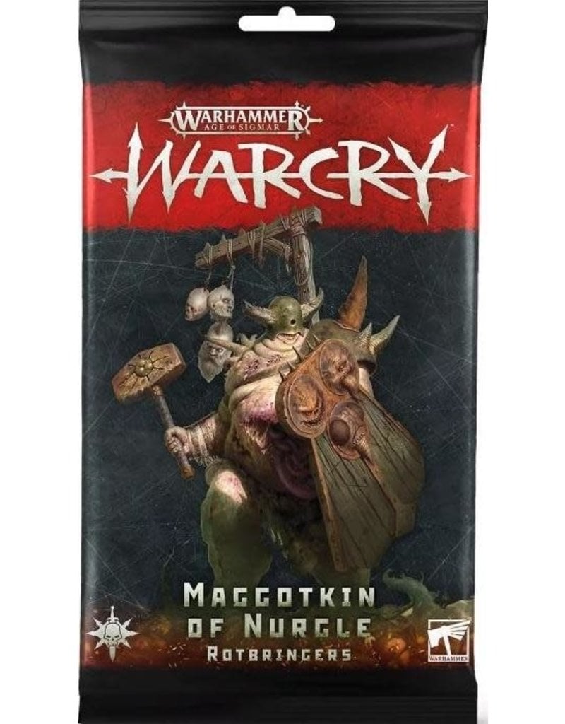 Games Workshop Warcry - Maggotkin of Nurgle Card Pack