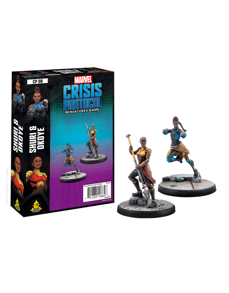 Asmodee Marvel Crisis Protocol - Shuri & Okoye