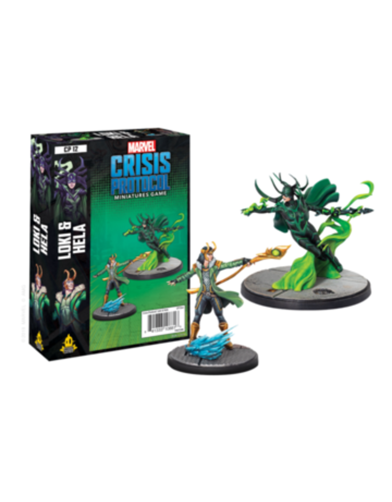 Asmodee Marvel Crisis Protocol - Loki & Hela