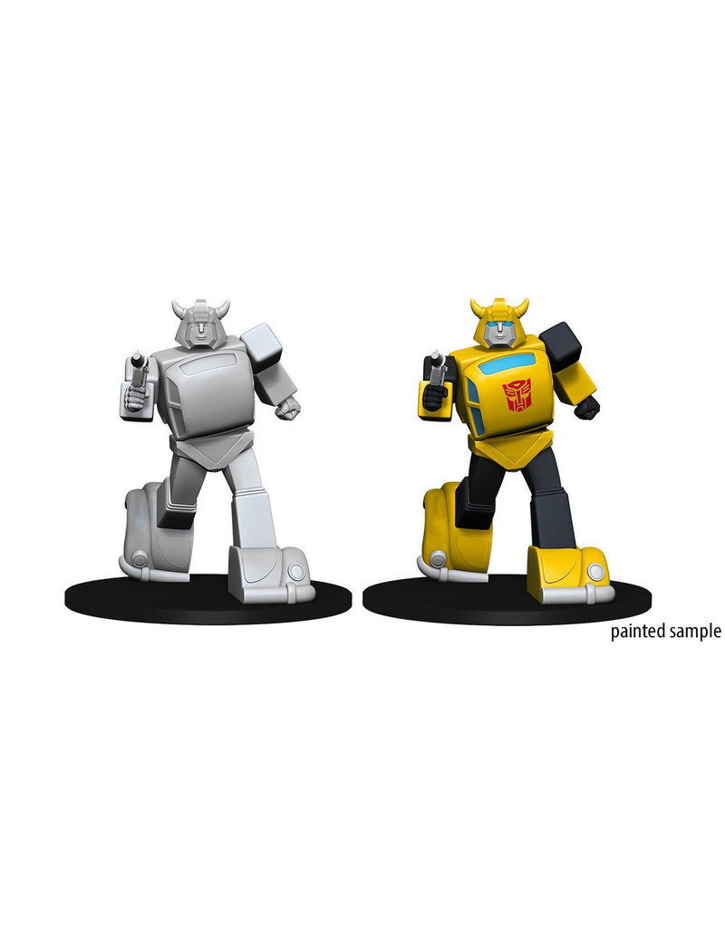 WizKids Transformers Deep Cuts Unpainted Miniatures: Bumblebee