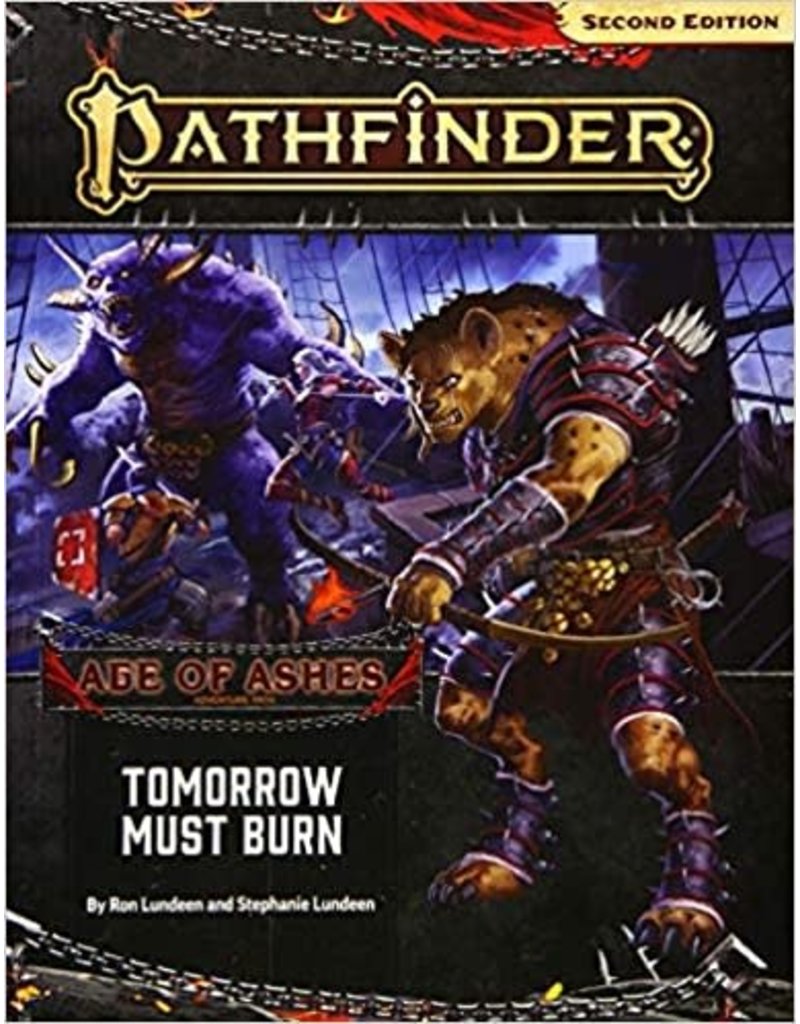 Paizo Inc. Pathfinder 2E Adventure Path - Age of Ashes - Tomorrow Must Burn (3/6)